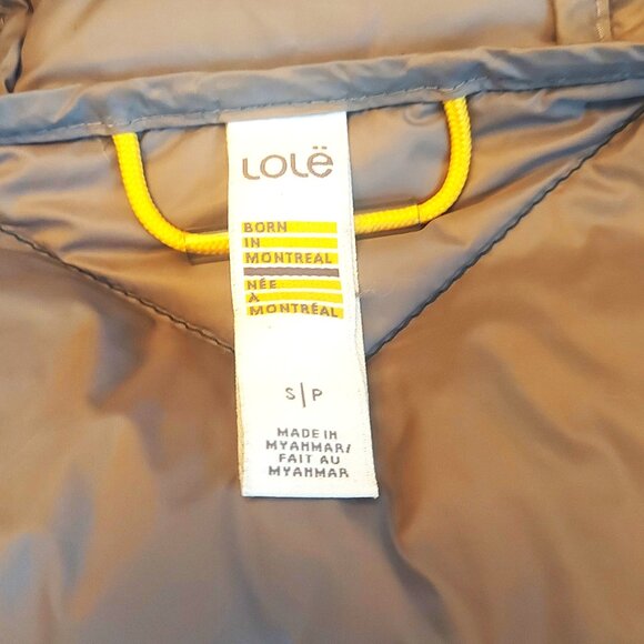 Lole Lightweight, Downfilled, Hooded, Puffer Coat in Blue - Size S - Picture 7 of 10